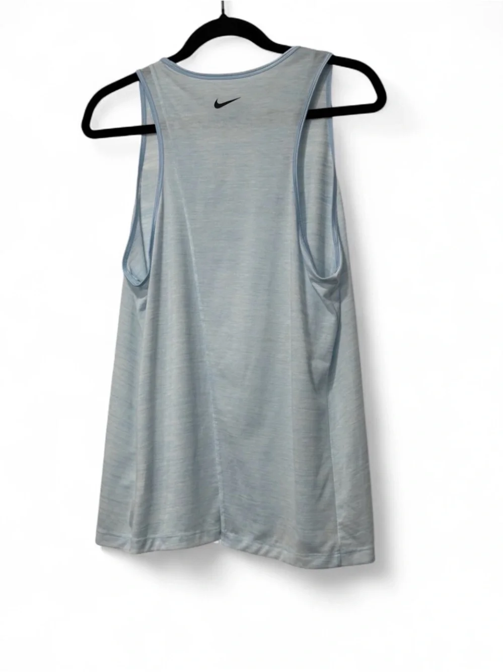 Activewear Nike Dri-FIT Women's Light Blue Tank Top - Just Do It. Size L